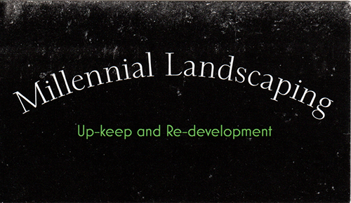 Millennial Landscaping, LLC 1